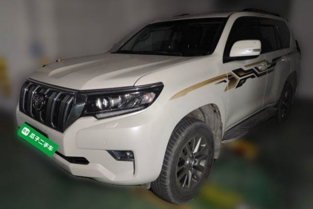 Used Toyota Prado 2018 3.5L Automatic TX-L with Rear-Mounted Spare Tire