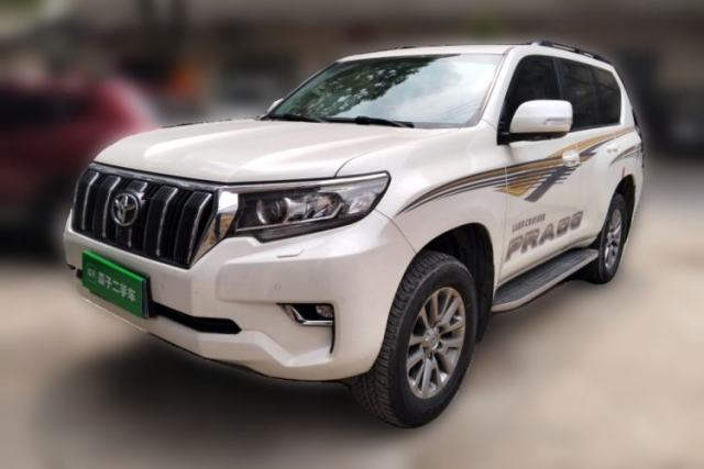 Used Toyota Prado 2018 3.5L Automatic TX-L with Rear-Mounted Spare Tire