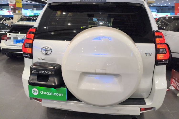 Used Toyota Prado 2018 3.5L Automatic TX-L with Rear-Mounted Spare Tire Rear
