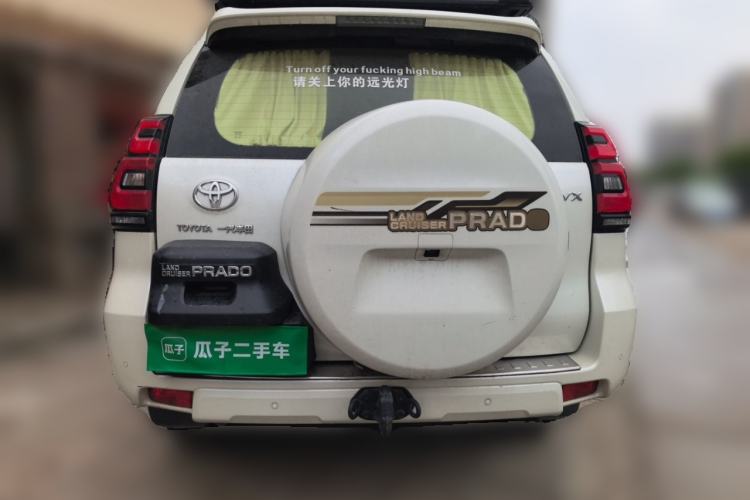 Used Toyota Prado 2018 3.5L Automatic VX NAVI with Rear-Mounted Spare Tire Rear