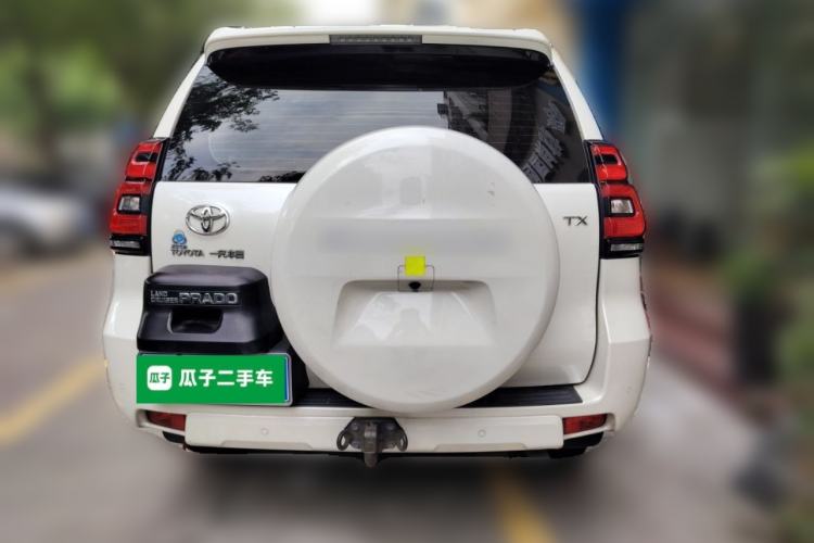Used Toyota Prado 2018 3.5L Automatic TX-L with Rear-Mounted Spare Tire Rear