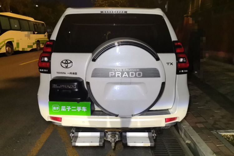 Used Toyota Prado 2018 3.5L Automatic TX-L with Rear-Mounted Spare Tire Rear