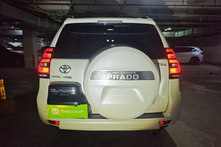 Used Toyota Prado 2018 3.5L Automatic TX-L with Rear-Mounted Spare Tire Rear