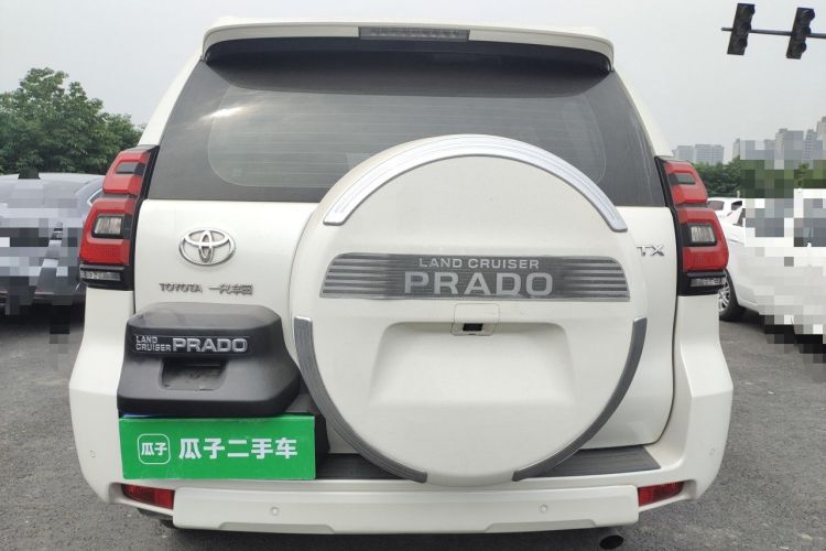 Used Toyota Prado 2018 3.5L Automatic TX-L with Rear-Mounted Spare Tire Rear