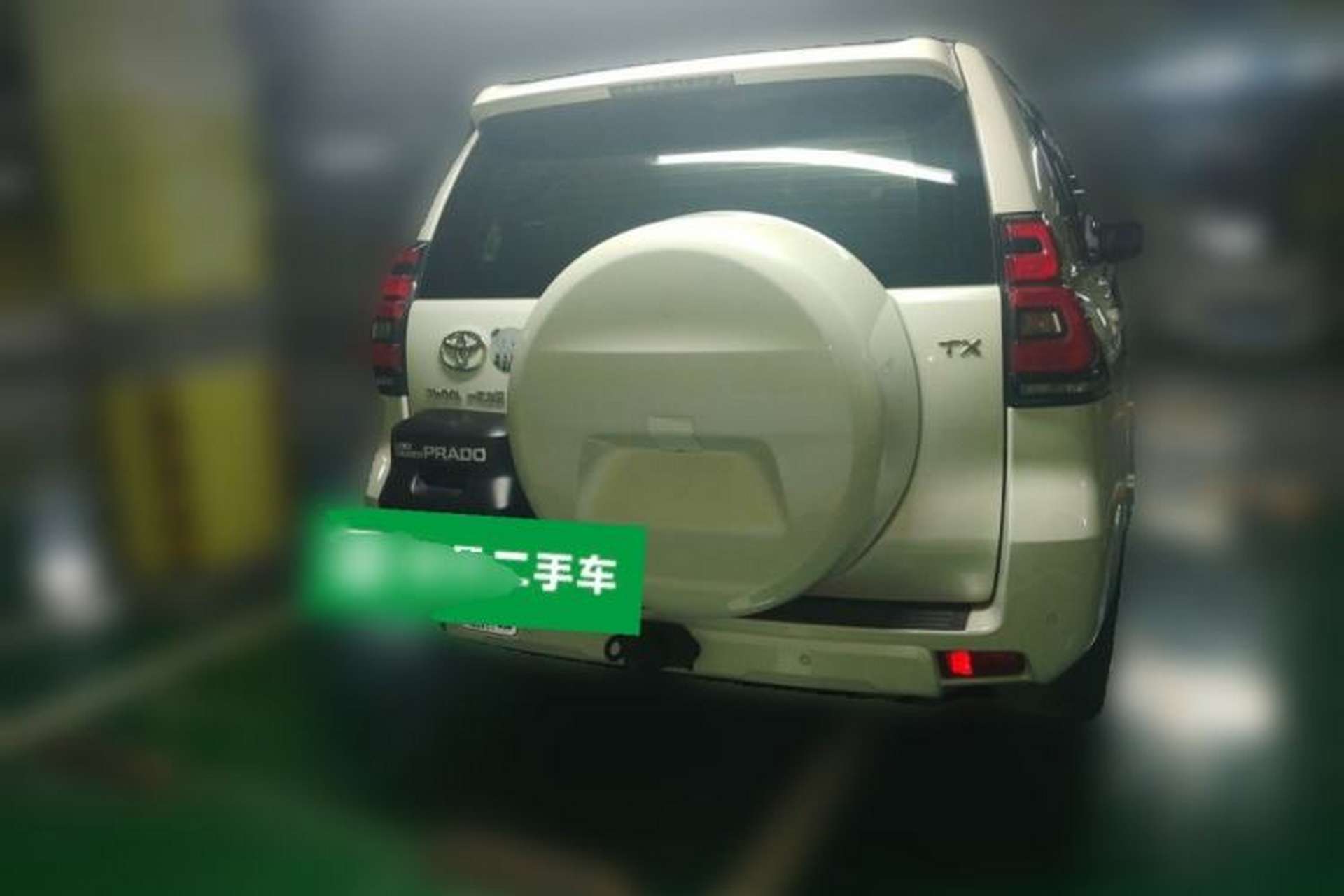 Used Toyota Prado 2018 3.5L Automatic TX-L with Rear-Mounted Spare Tire Rear