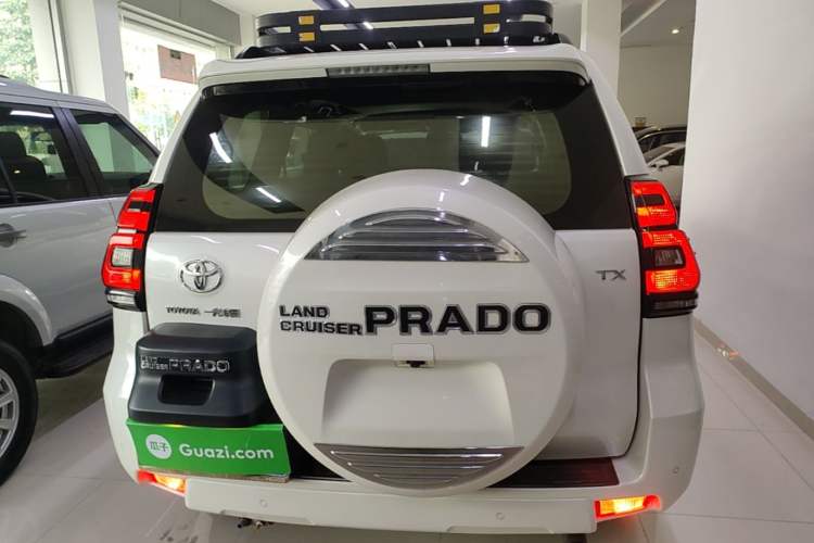 Used Toyota Prado 2018 3.5L Automatic TX-L with Rear-Mounted Spare Tire Rear