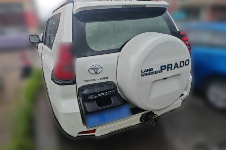 Used Toyota Prado 2018 3.5L Automatic TX-L with Rear-Mounted Spare Tire Rear