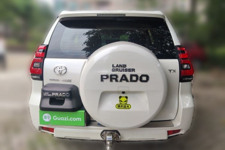 Used Toyota Prado 2018 3.5L Automatic TX-L with Rear-Mounted Spare Tire Rear