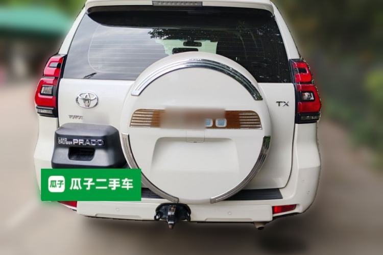 Used Toyota Prado 2018 3.5L Automatic TX-L with Rear-Mounted Spare Tire Rear