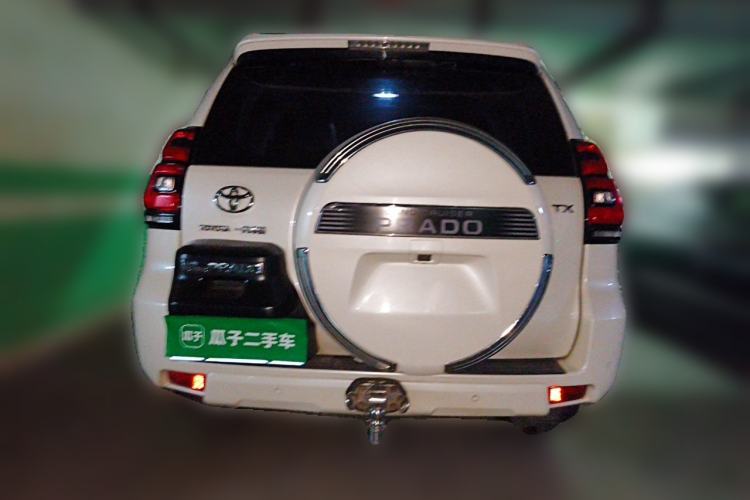 Used Toyota Prado 2018 3.5L Automatic TX-L with Rear-Mounted Spare Tire Rear