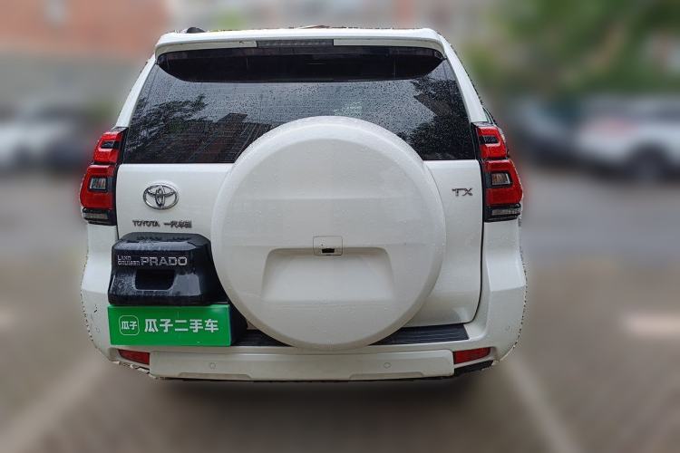 Used Toyota Prado 2018 3.5L Automatic TX-L with Rear-Mounted Spare Tire Rear