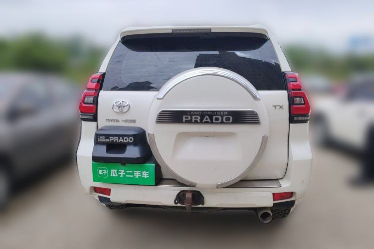 Used Toyota Prado 2018 3.5L Automatic TX-L with Rear-Mounted Spare Tire Rear