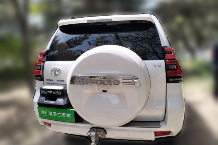 Used Toyota Prado 2018 3.5L Automatic TX-L with Rear-Mounted Spare Tire Rear
