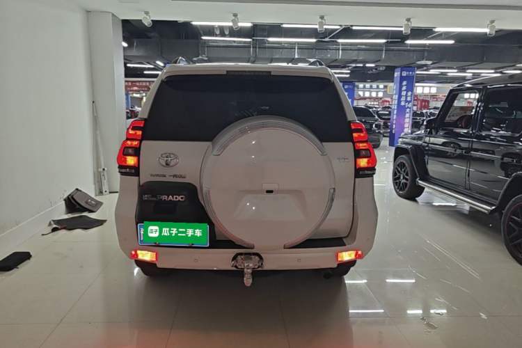 Used Toyota Prado 2018 3.5L Automatic TX-L NAVI with Rear-Mounted Spare Tire Rear