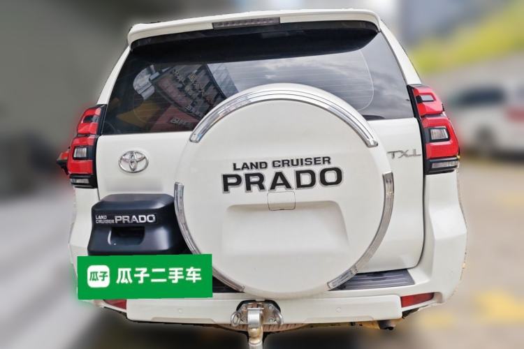 Used Toyota Prado 2018 3.5L Automatic TX-L with Rear-Mounted Spare Tire Rear