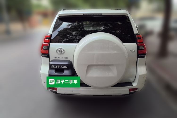 Used Toyota Prado 2018 3.5L Automatic TX-L with Rear-Mounted Spare Tire Rear