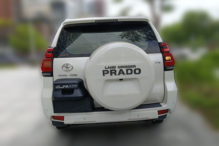 Used Toyota Prado 2018 3.5L Automatic TX-L with Rear-Mounted Spare Tire Rear