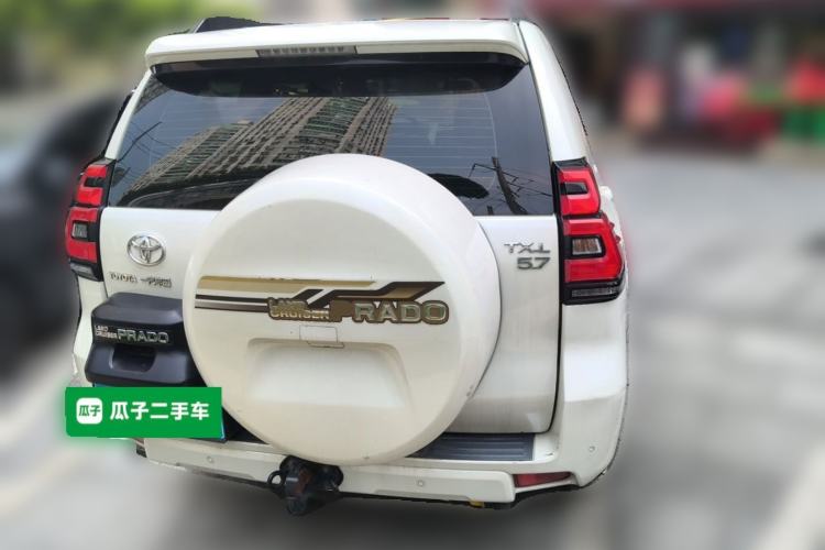Used Toyota Prado 2018 3.5L Automatic TX-L with Rear-Mounted Spare Tire Rear