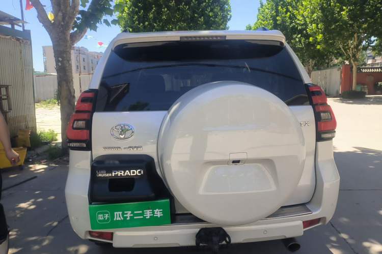 Used Toyota Prado 2018 3.5L Automatic TX-L NAVI with Rear-Mounted Spare Tire Rear