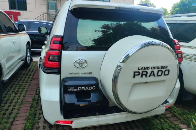 Used Toyota Prado 2018 3.5L Automatic TX-L with Rear-Mounted Spare Tire Rear
