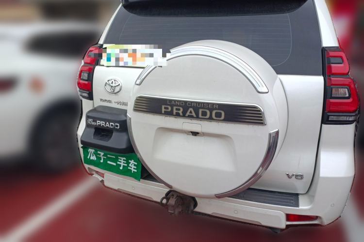 Used Toyota Prado 2018 3.5L Automatic TX-L with Rear-Mounted Spare Tire Rear