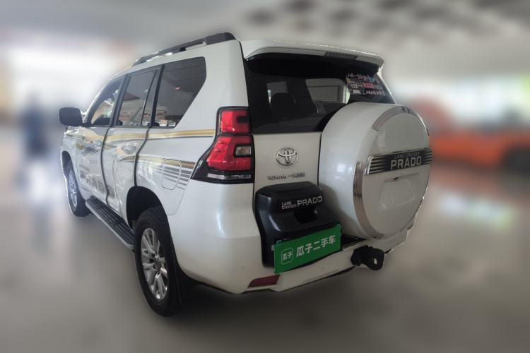 Used Toyota Prado 2018 3.5L Automatic TX-L with Rear-Mounted Spare Tire Rear Left 45 Deg