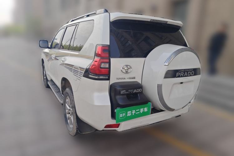 Used Toyota Prado 2018 3.5L Automatic TX-L with Rear-Mounted Spare Tire Rear Left 45 Deg