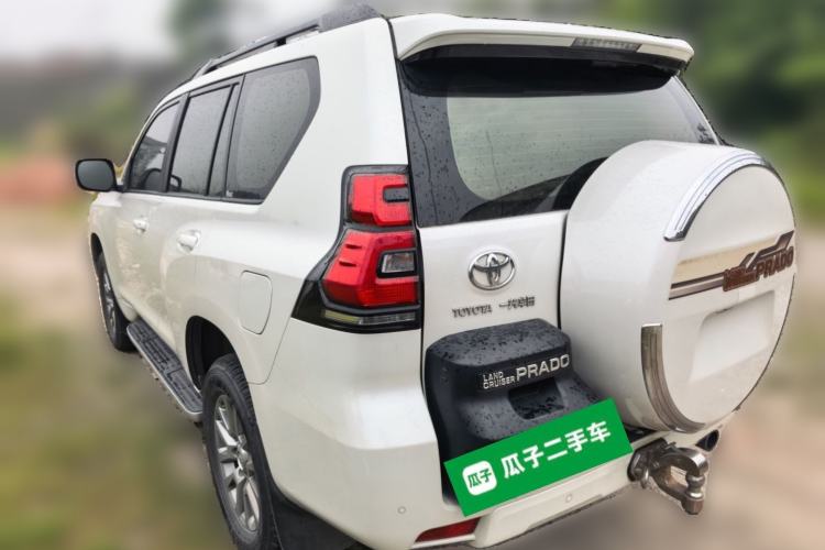 Used Toyota Prado 2018 3.5L Automatic TX-L NAVI with Rear-Mounted Spare Tire Rear Left 45 Deg