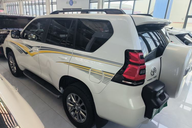 Used Toyota Prado 2018 3.5L Automatic TX-L with Rear-Mounted Spare Tire Rear Left 45 Deg