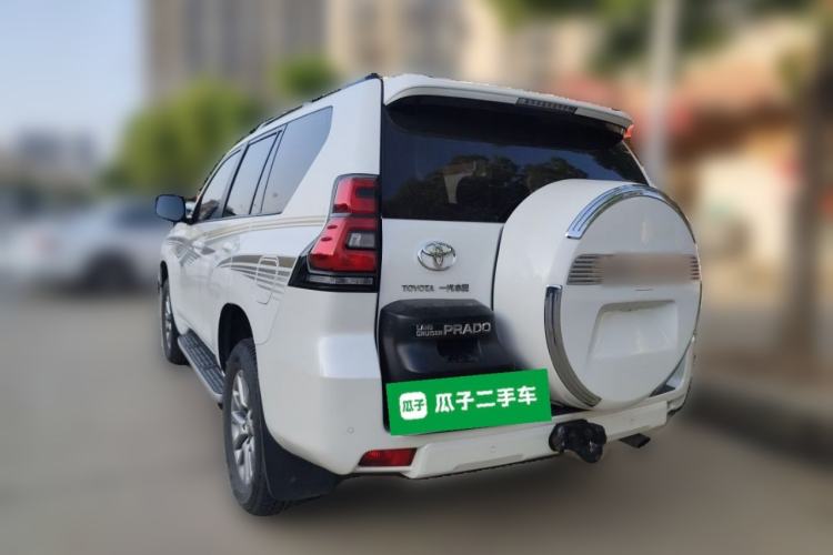 Used Toyota Prado 2018 3.5L Automatic TX-L with Rear-Mounted Spare Tire Rear Left 45 Deg
