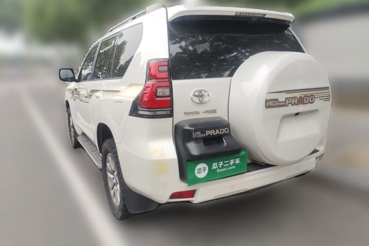 Used Toyota Prado 2018 3.5L Automatic TX-L NAVI with Rear-Mounted Spare Tire Rear Left 45 Deg