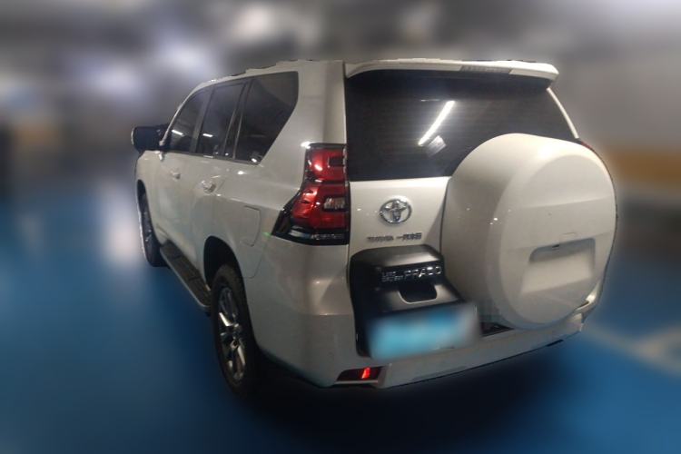 Used Toyota Prado 2018 3.5L Automatic VX NAVI with Rear-Mounted Spare Tire Rear Left 45 Deg
