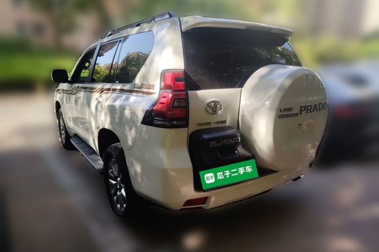 Used Toyota Prado 2018 3.5L Automatic VX NAVI with Rear-Mounted Spare Tire Rear Left 45 Deg