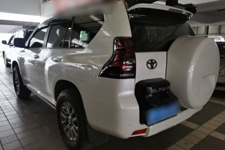 Used Toyota Prado 2018 3.5L Automatic VX NAVI with Rear-Mounted Spare Tire Rear Left 45 Deg