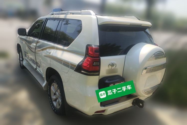 Used Toyota Prado 2018 4.0L TXL Nine Airbags External Mount – Middle East Version Rear Left 45 Deg