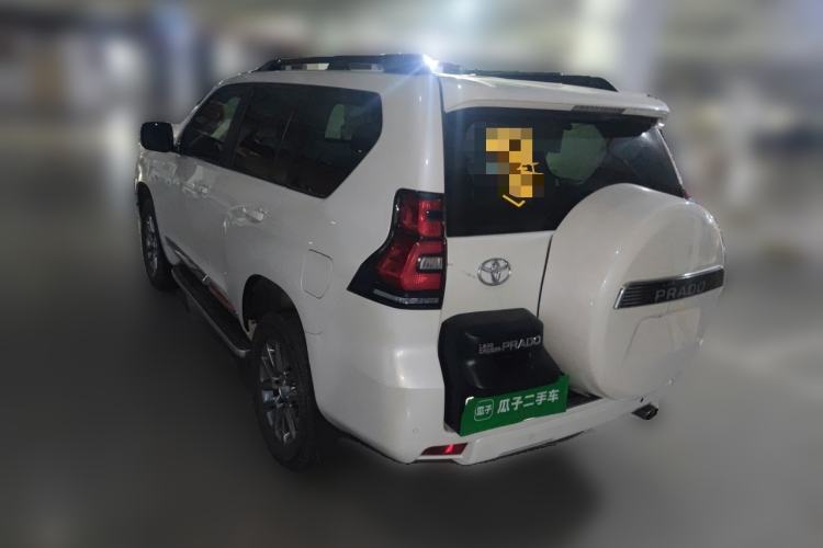 Used Toyota Prado 2018 3.5L Automatic TX-L with Rear-Mounted Spare Tire Rear Left 45 Deg