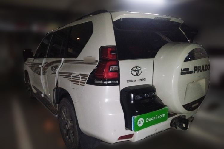 Used Toyota Prado 2018 3.5L Automatic TX-L NAVI with Rear-Mounted Spare Tire Rear Left 45 Deg