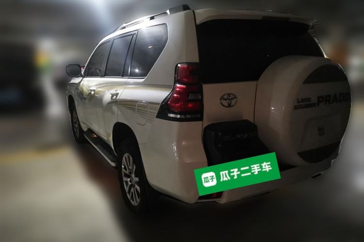 Used Toyota Prado 2018 3.5L Automatic TX-L with Rear-Mounted Spare Tire Rear Left 45 Deg