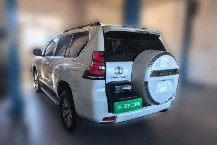 Used Toyota Prado 2018 3.5L Automatic TX-L NAVI with Rear-Mounted Spare Tire Rear Left 45 Deg
