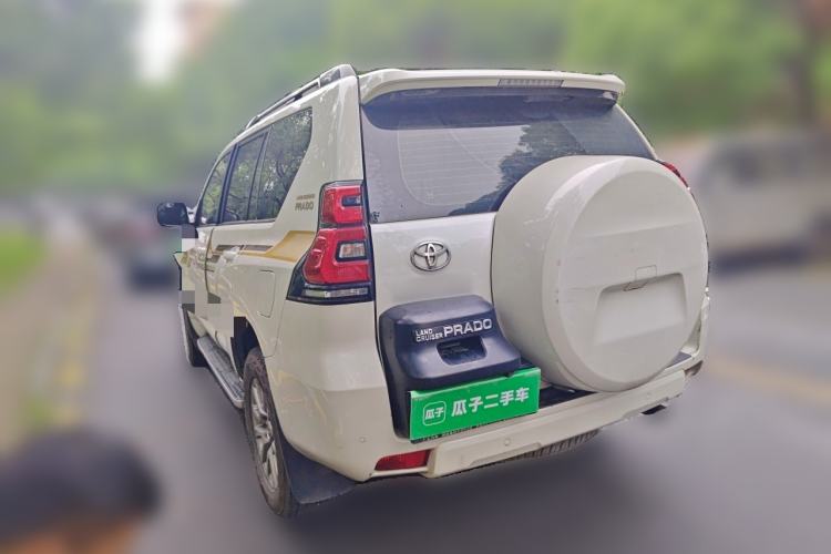 Used Toyota Prado 2018 3.5L Automatic TX-L with Rear-Mounted Spare Tire Rear Left 45 Deg
