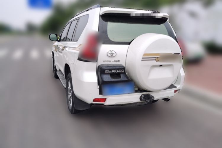 Used Toyota Prado 2018 3.5L Automatic TX-L NAVI with Rear-Mounted Spare Tire Rear Left 45 Deg