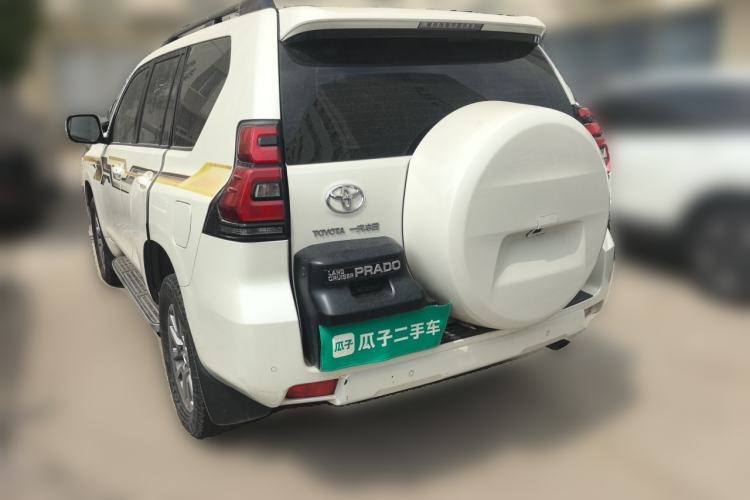 Used Toyota Prado 2018 3.5L Automatic TX-L NAVI with Rear-Mounted Spare Tire Rear Left 45 Deg