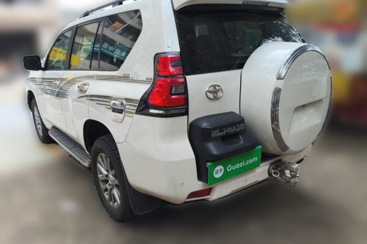 Used Toyota Prado 2018 3.5L Automatic TX-L with Rear-Mounted Spare Tire Rear Left 45 Deg