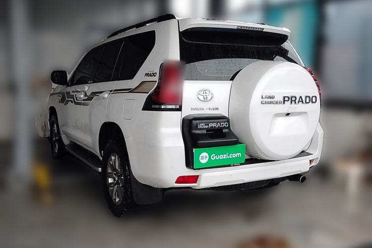 Used Toyota Prado 2018 3.5L Automatic TX-L with Rear-Mounted Spare Tire Rear Left 45 Deg