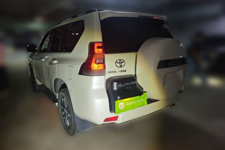 Used Toyota Prado 2018 3.5L Automatic TX-L with Rear-Mounted Spare Tire Rear Left 45 Deg