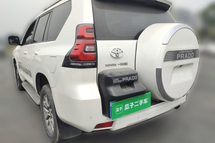 Used Toyota Prado 2018 3.5L Automatic TX-L with Rear-Mounted Spare Tire Rear Left 45 Deg