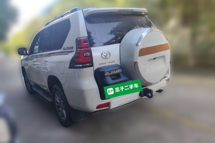 Used Toyota Prado 2018 3.5L Automatic TX-L NAVI with Rear-Mounted Spare Tire Rear Left 45 Deg