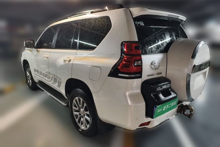 Used Toyota Prado 2018 3.5L Automatic TX-L NAVI with Rear-Mounted Spare Tire Rear Left 45 Deg