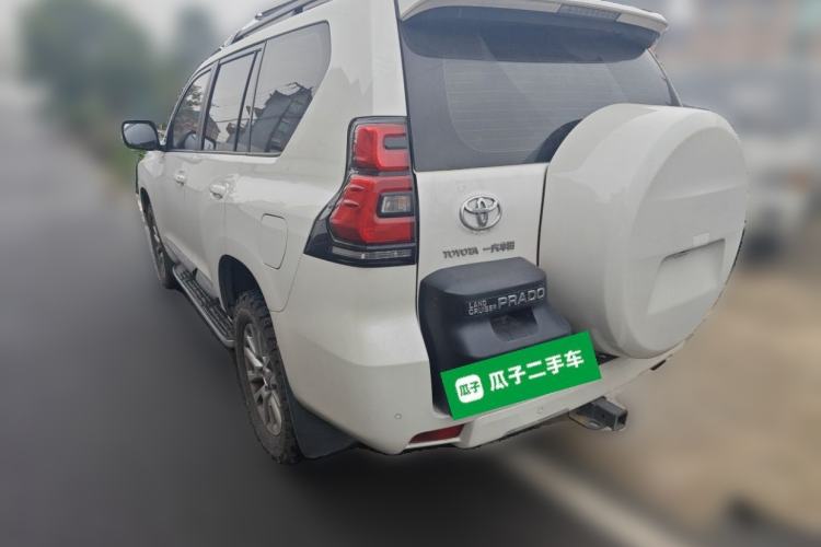 Used Toyota Prado 2018 3.5L Automatic TX-L with Rear-Mounted Spare Tire Rear Left 45 Deg
