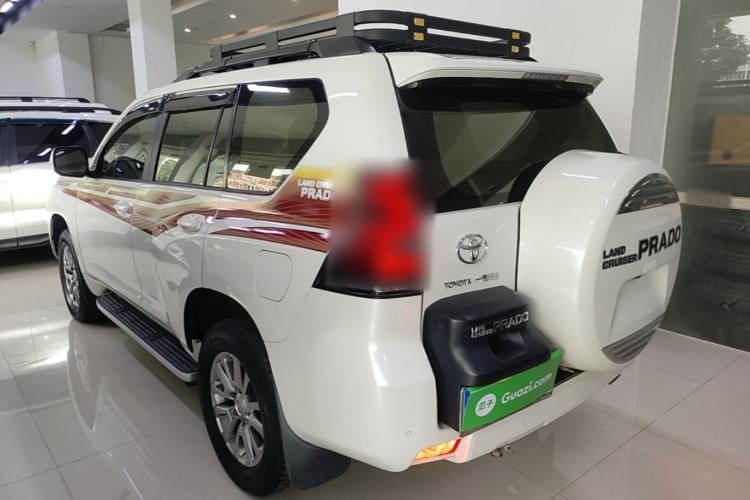 Used Toyota Prado 2018 3.5L Automatic TX-L with Rear-Mounted Spare Tire Rear Left 45 Deg